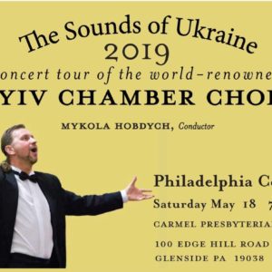 sounds of ukraine Kyiv chamber of choir flyer