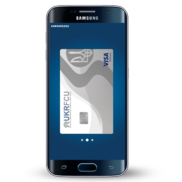 Digital Wallet example with UKRFCU Car with Samsung Pay