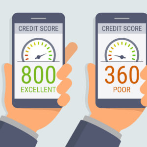 good vs bad credit score